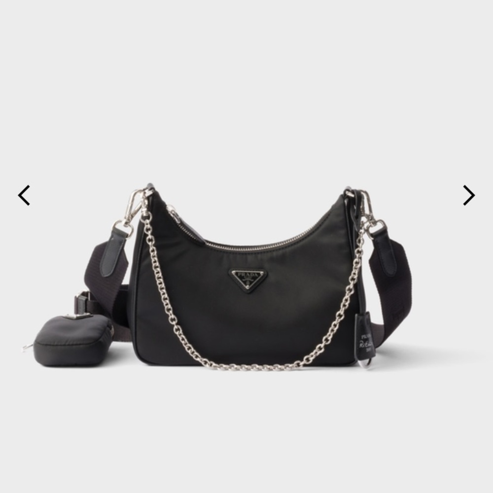 Prada Re-Edition 2005 Re-Nylon bag black